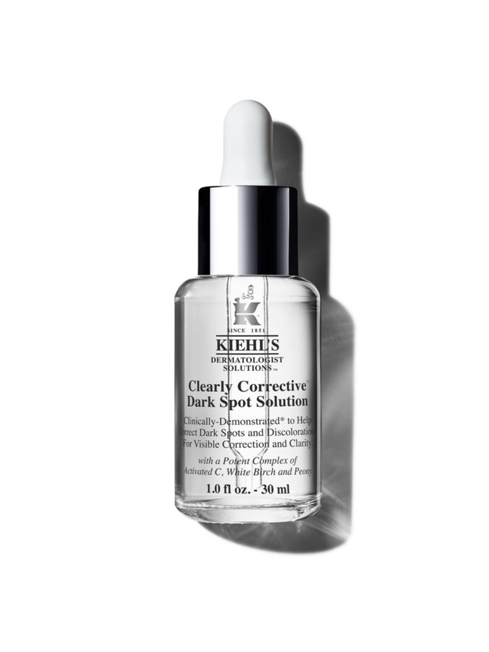 Kiehl's Clear Drop Serum in White and Silver
